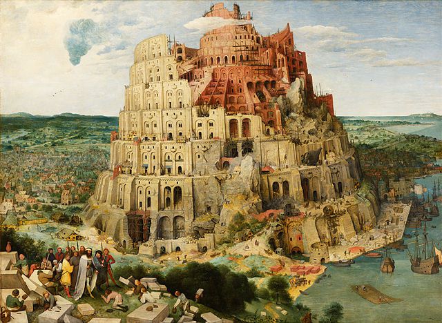 Pieter Bruegel the Elder The Tower of Babel(Vienna)